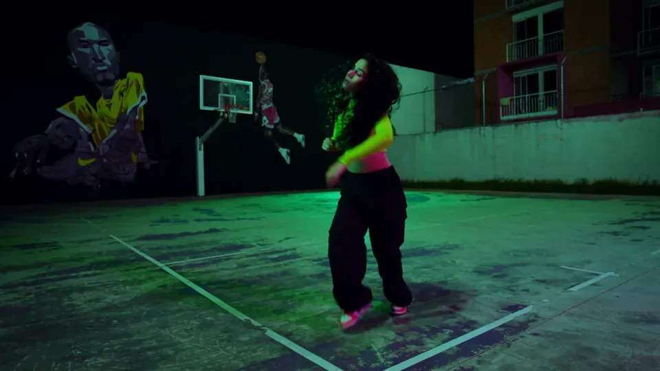 Motion2MixamoRig 테스트에 쓴 1인 전신 춤 입력 영상의 한 장면